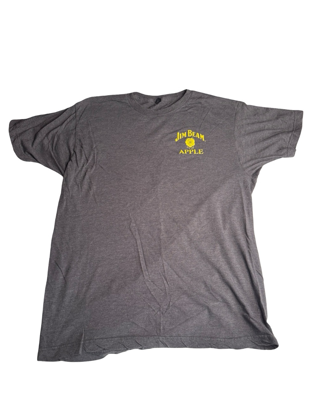 Men's Gray Jim Beam Apple shirt